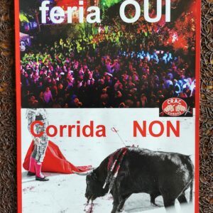 Féria OUI corrida NON